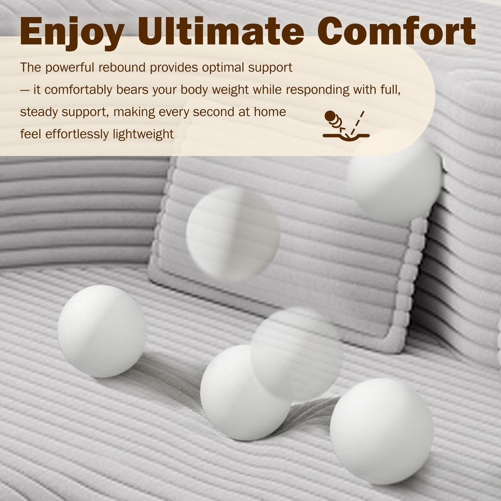 Floor Sofa With 2 Pillows, Convertible Twin Size Mattress For Living Room