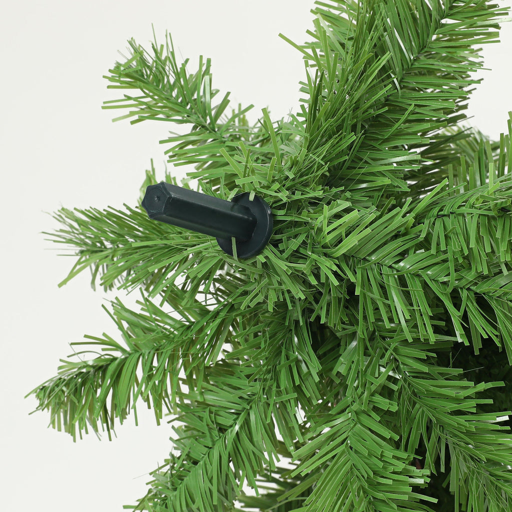 HOMCOM 6ft Whimsical Pencil Christmas Tree