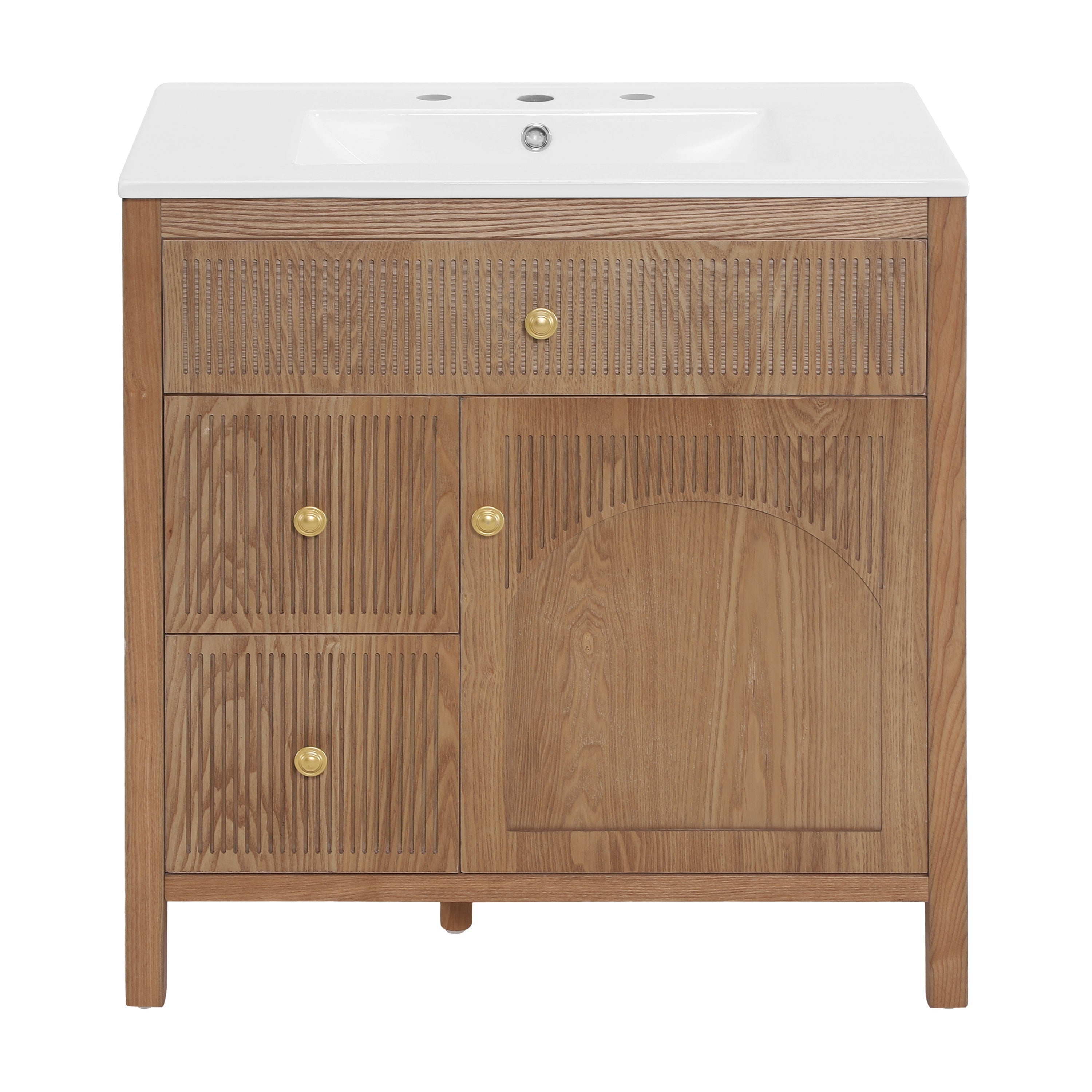 30 Inch Freestanding Farmhouse Bathroom Vanity
