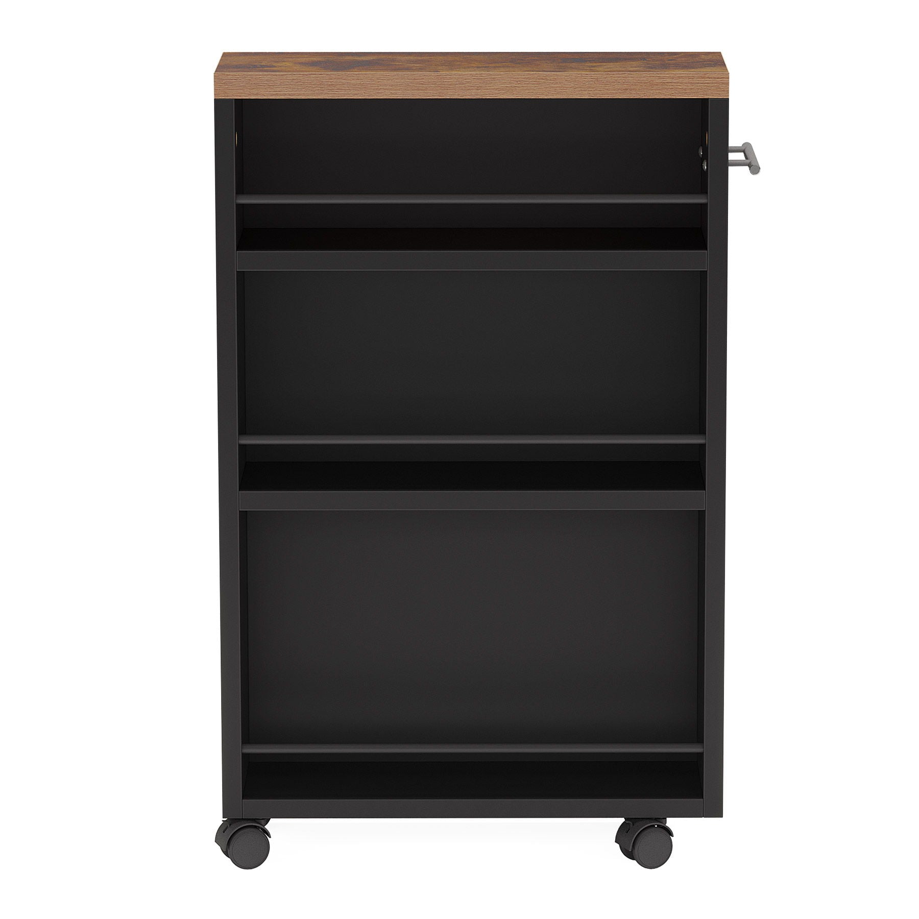 4 Tier Narrow Rolling Kitchen Slim Storage Cart