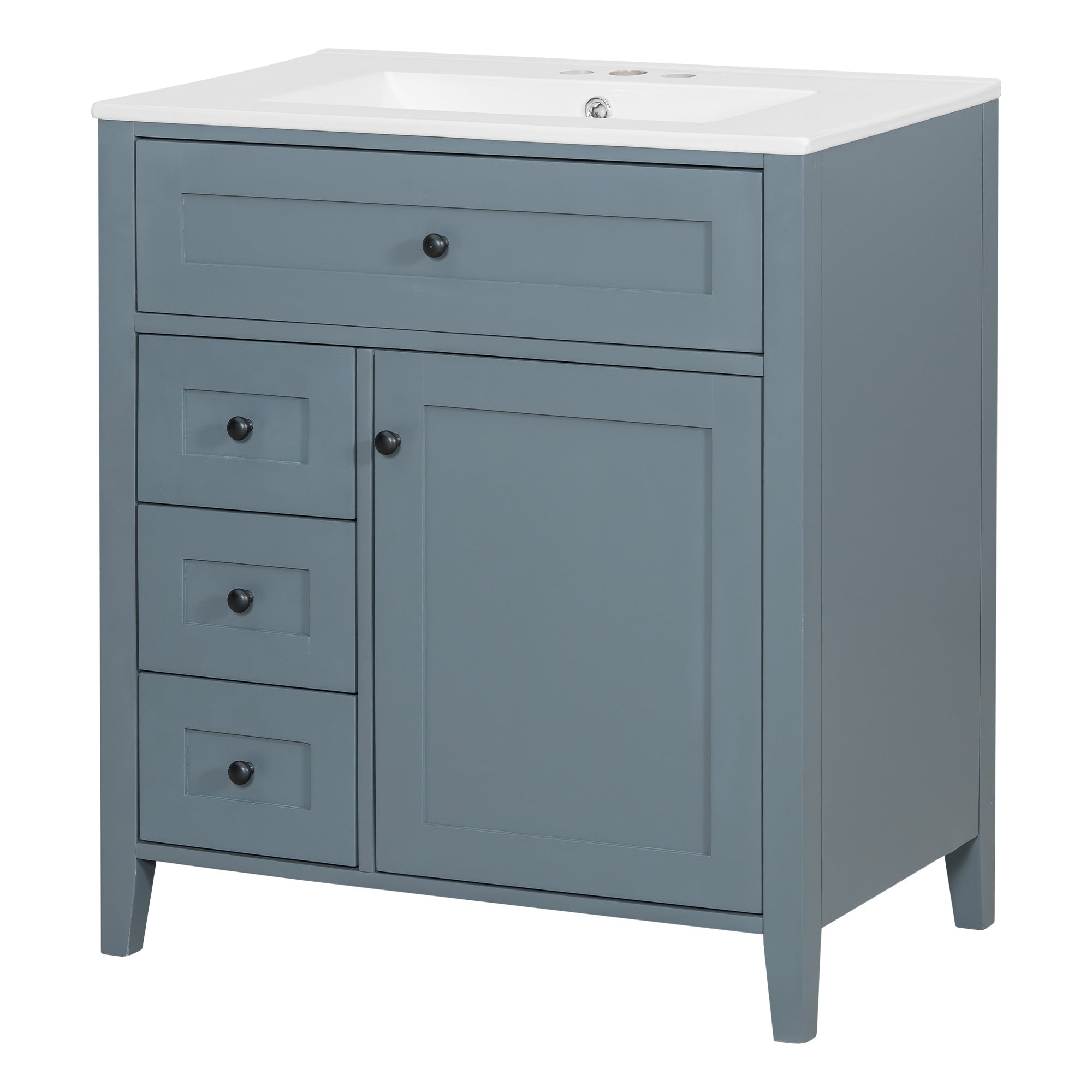 30-Inch Bathroom Vanity with Storage