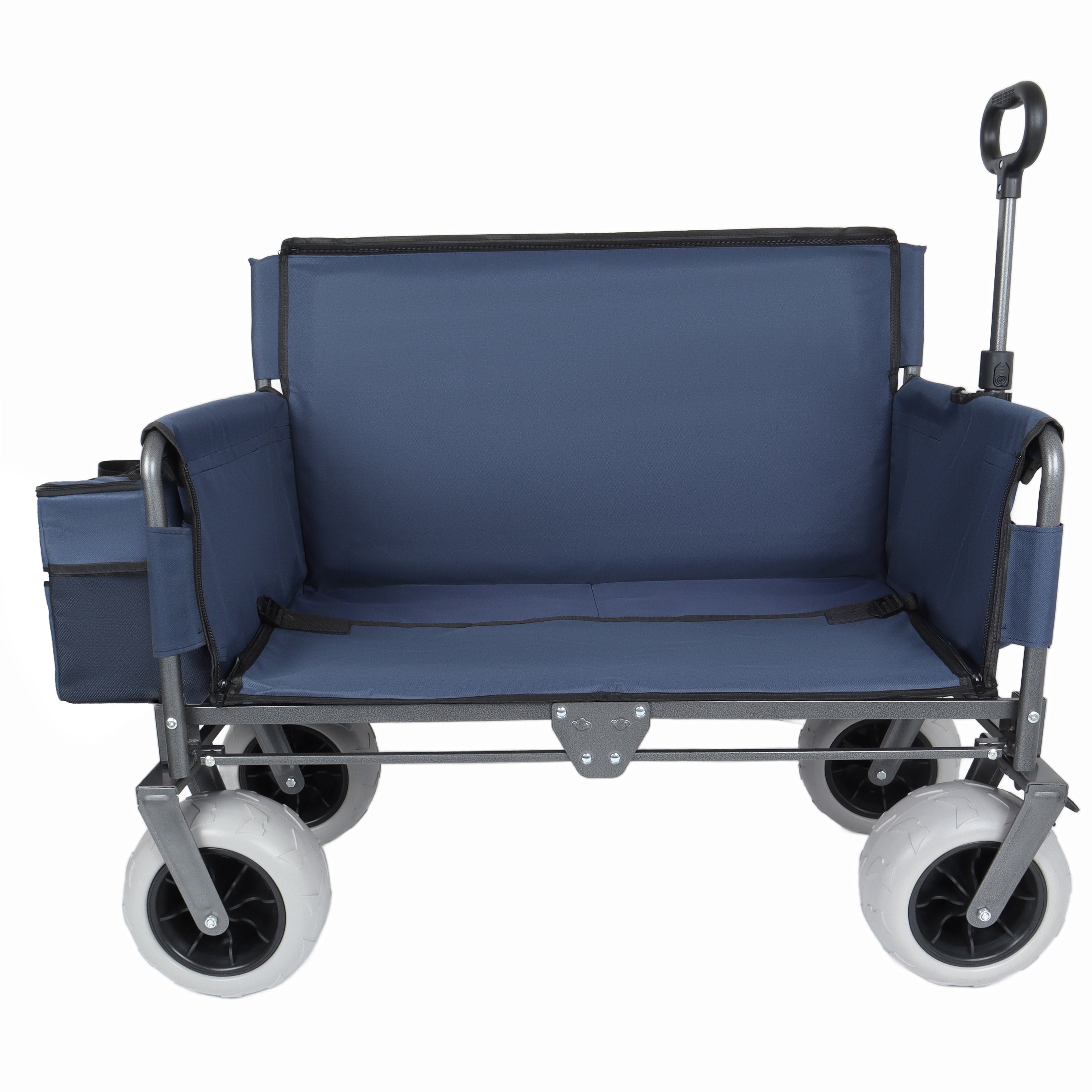3-in-1 Folding Wagon with Bench Seat