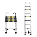 8.5FT Telescopic Ladder - Aluminum Alloy Multi-Purpose Ladder