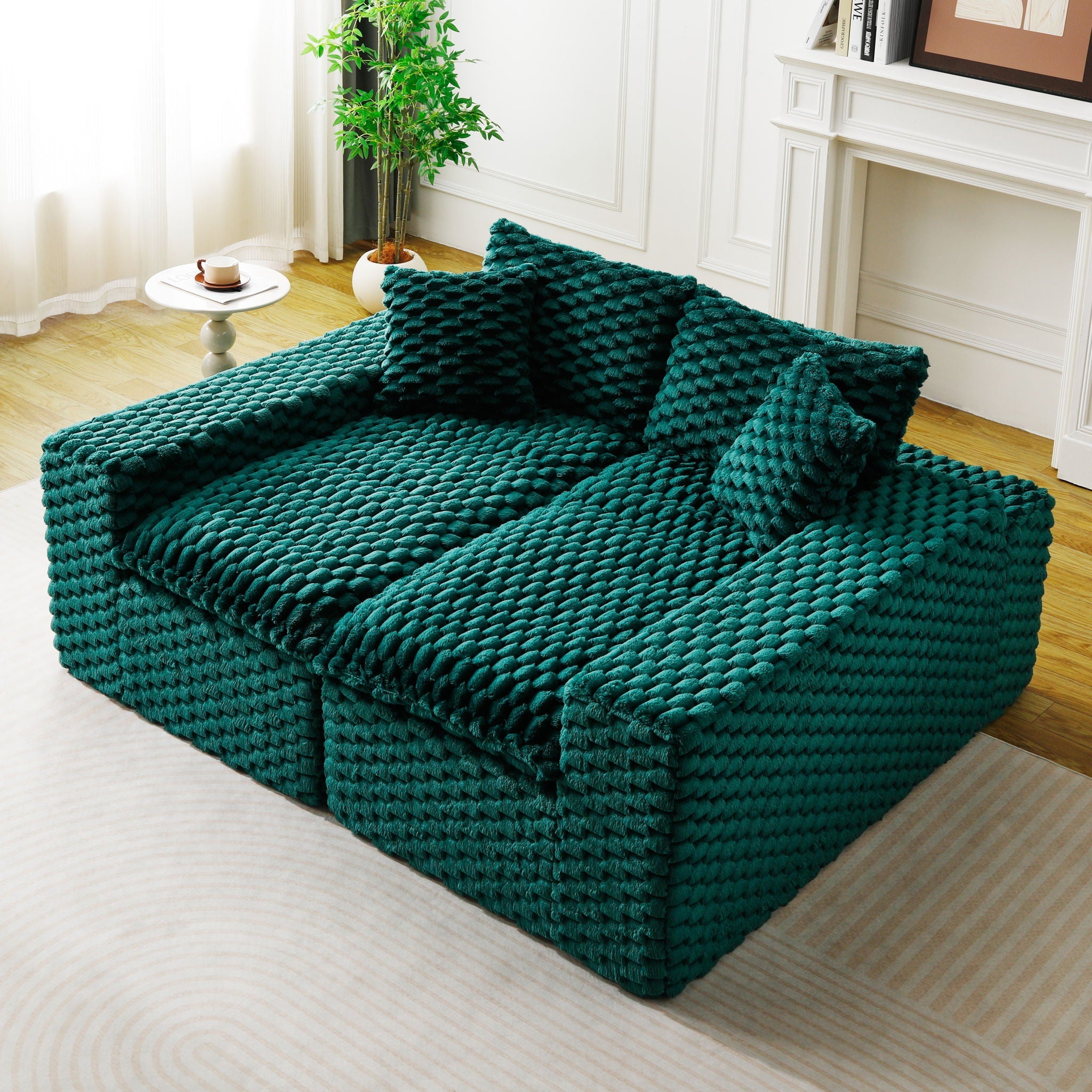 Multifunctional Sofa, Side-By-Side Or Facing Each Other