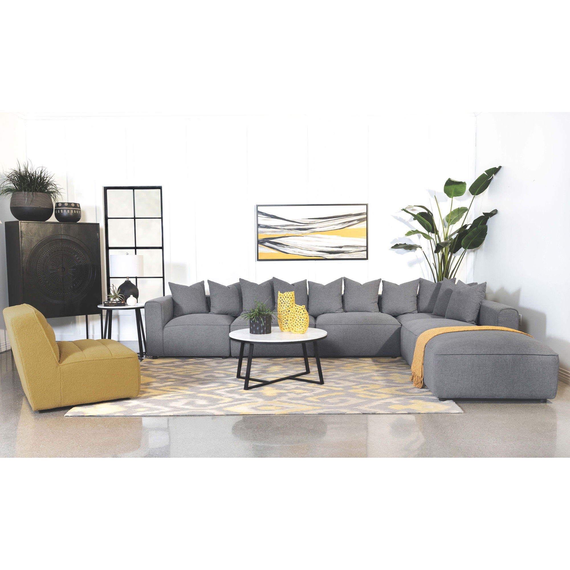 Jennifer - Square Ottoman
