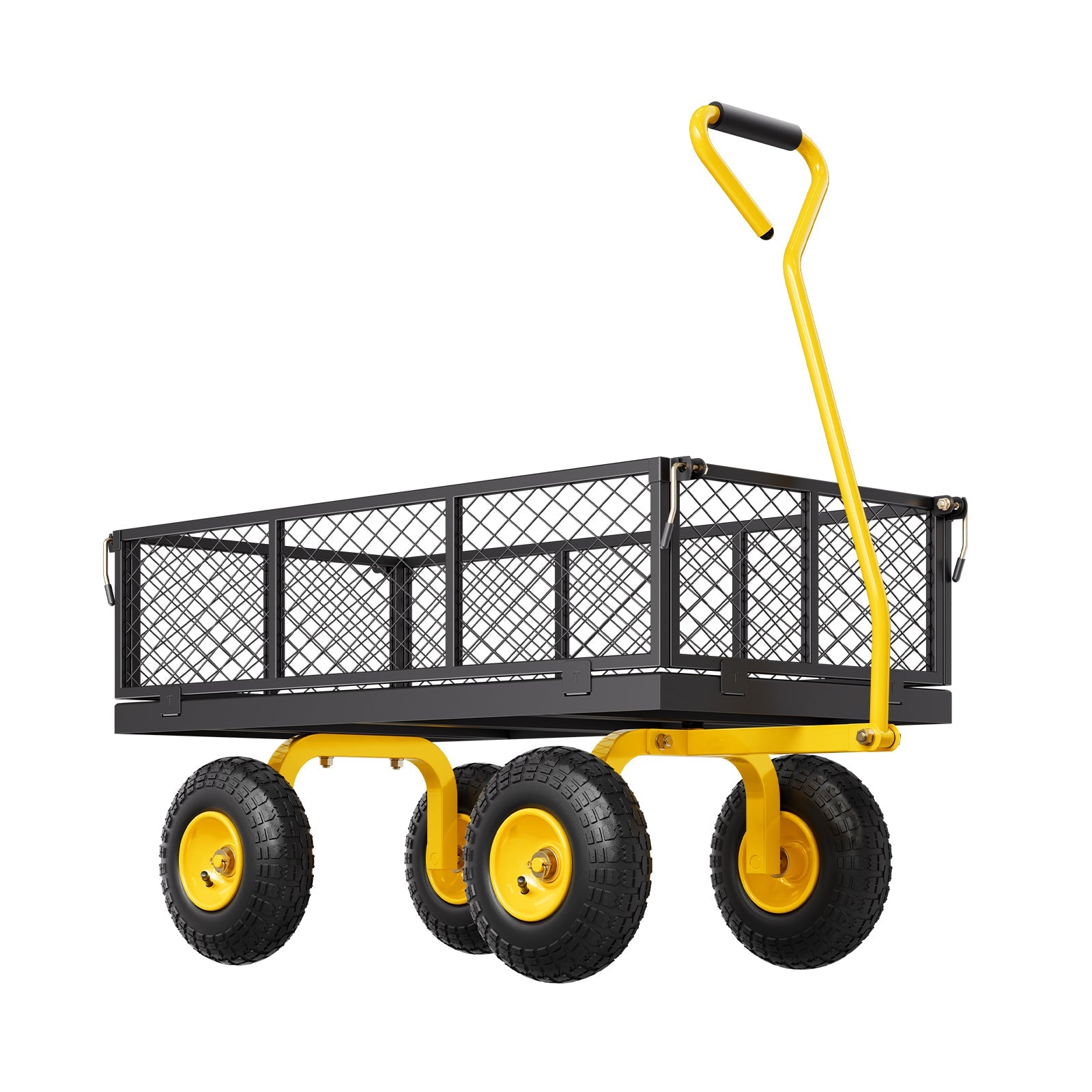 900 Lbs Heavy Duty Steel Garden Cart