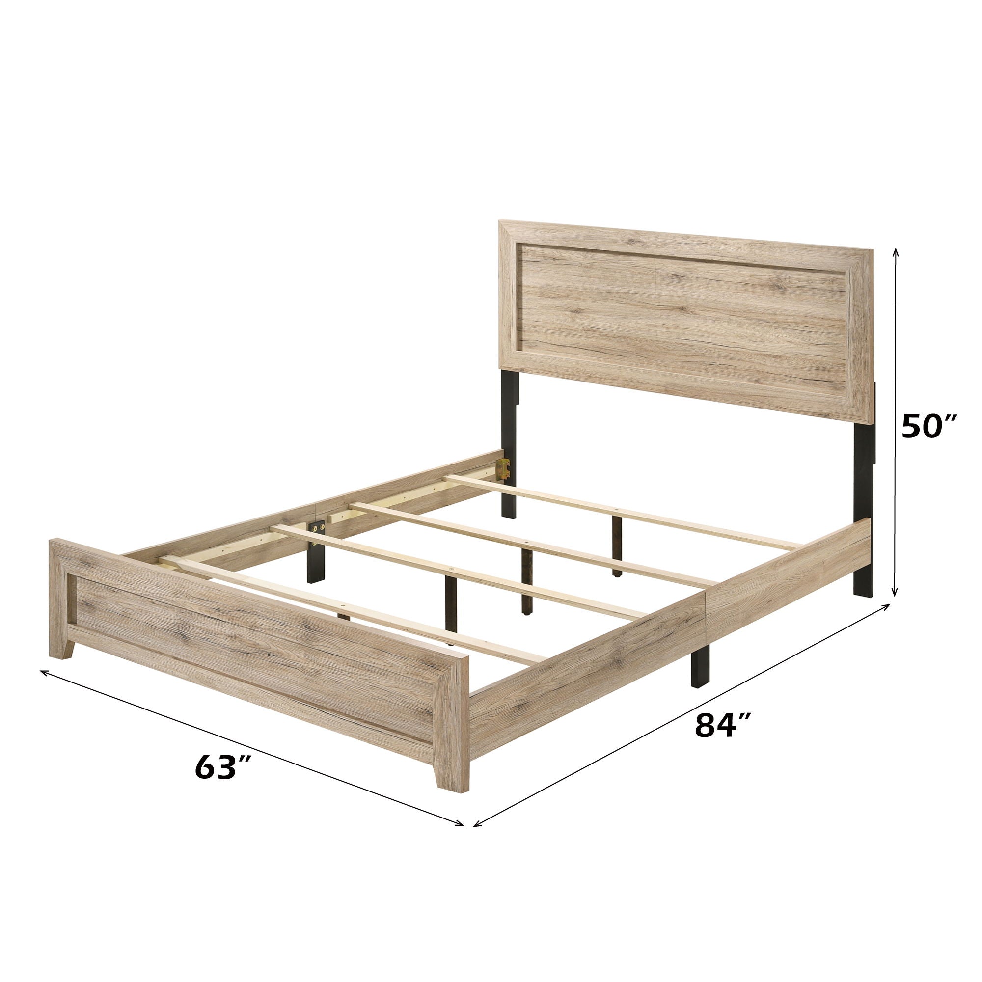 Miquell Panel Bed