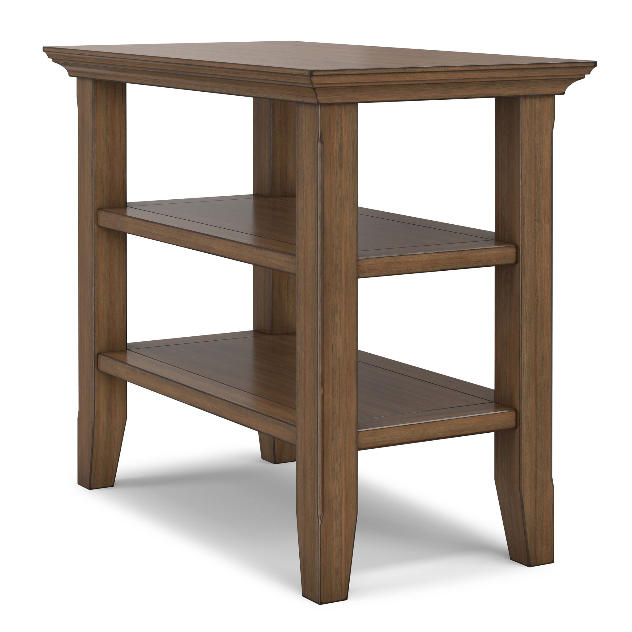 Acadian - Narrow Side Table - Rustic Brown