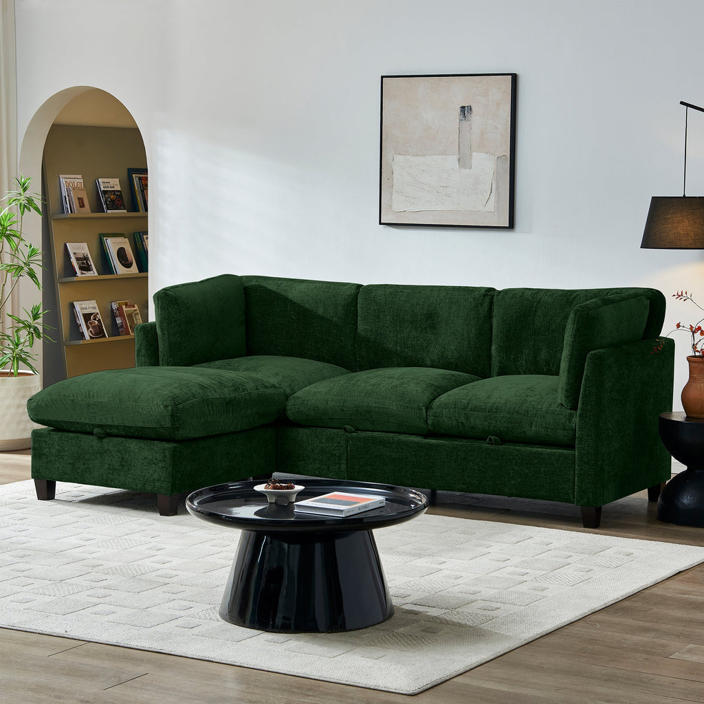 96.5" Sectional Couch for Living Room