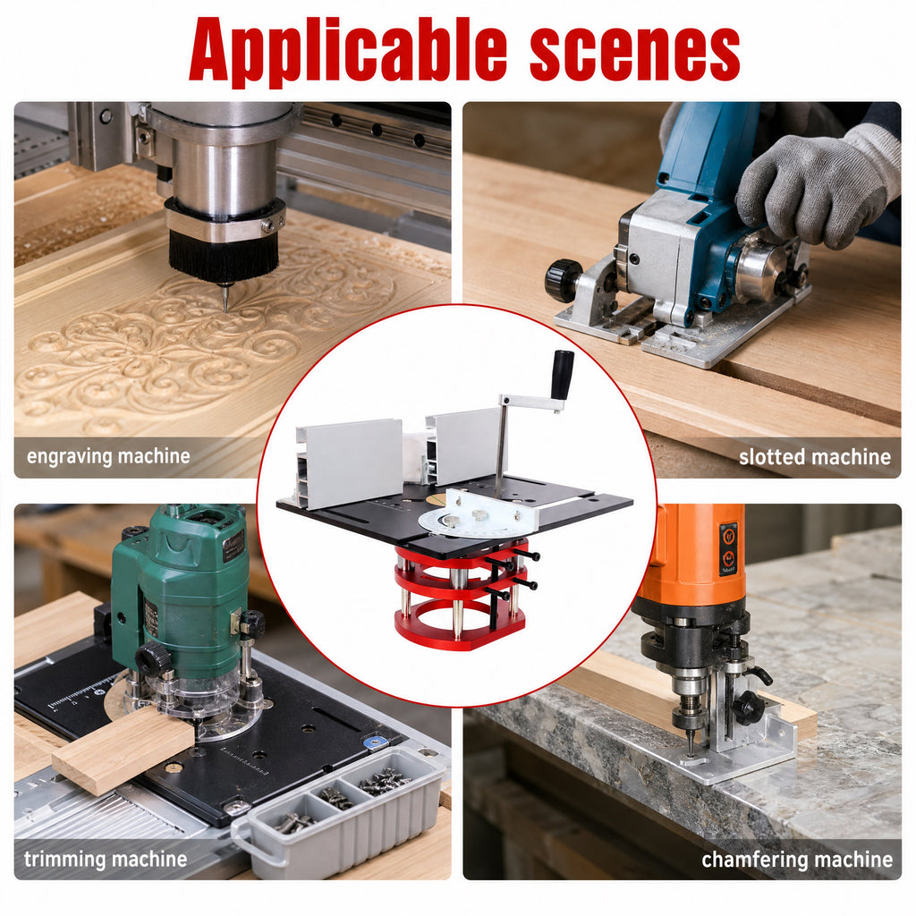 Router Lift Kit with Lifting Base