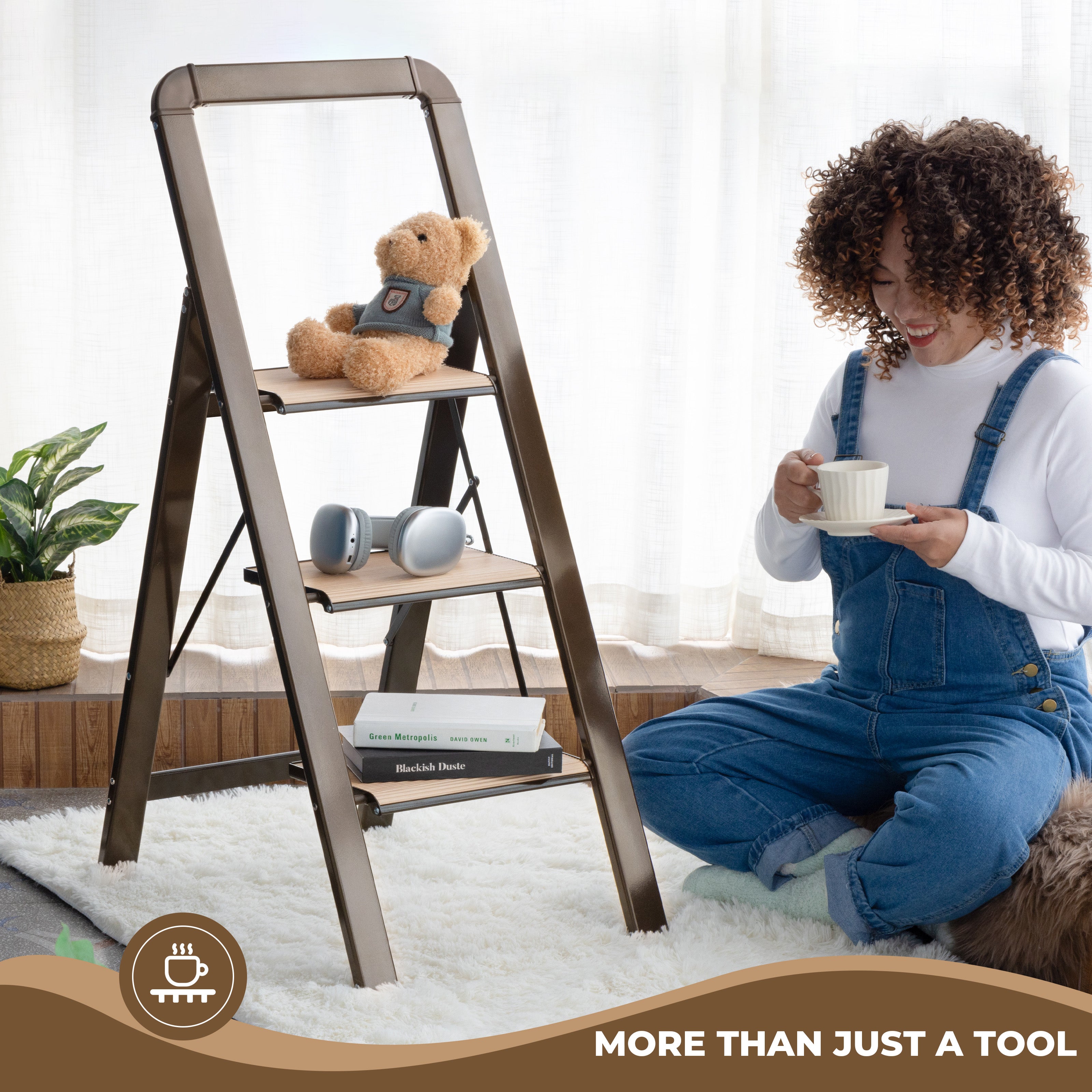 3 Step Ladder Folding Step Stool