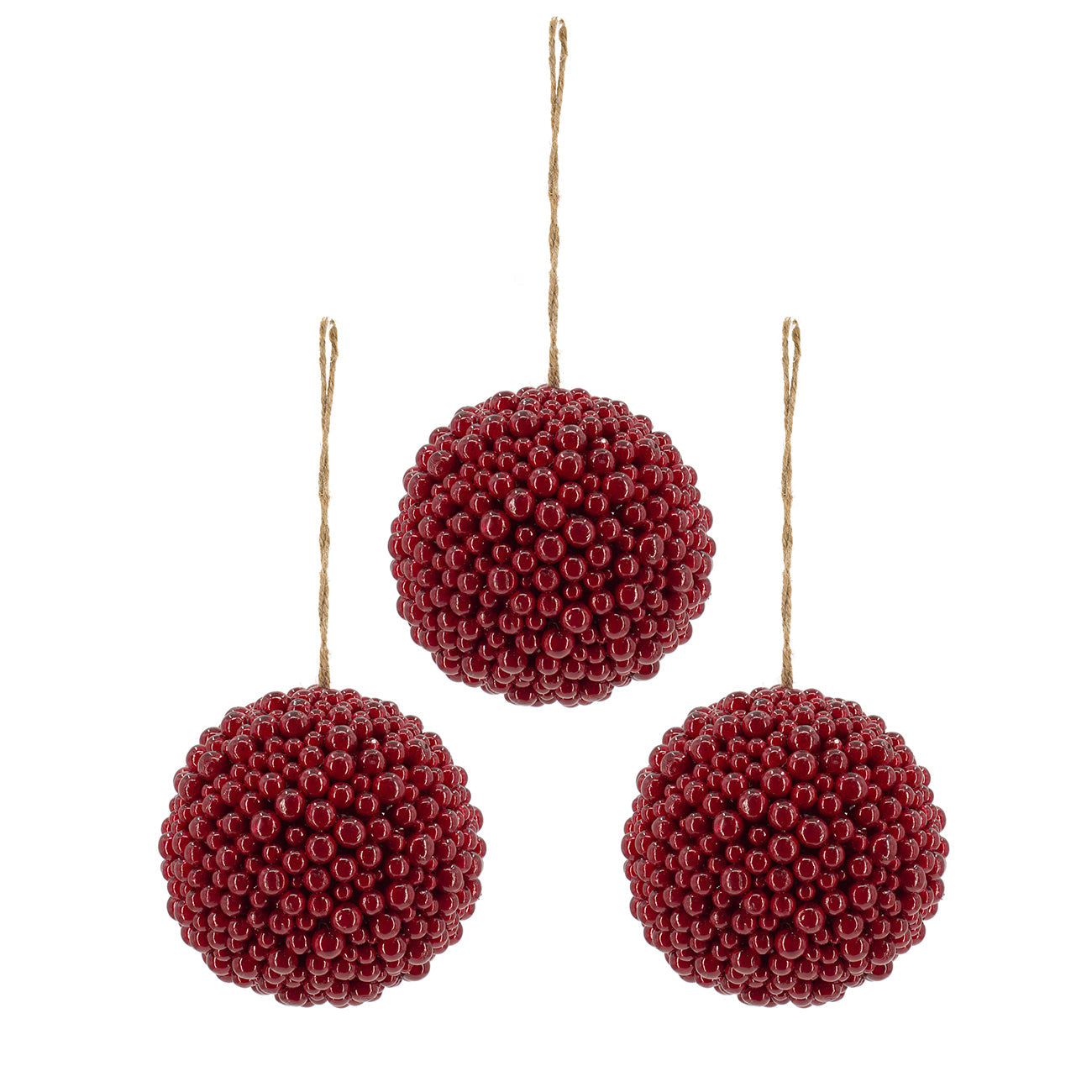 6.5" Traditional Red Berry Ball