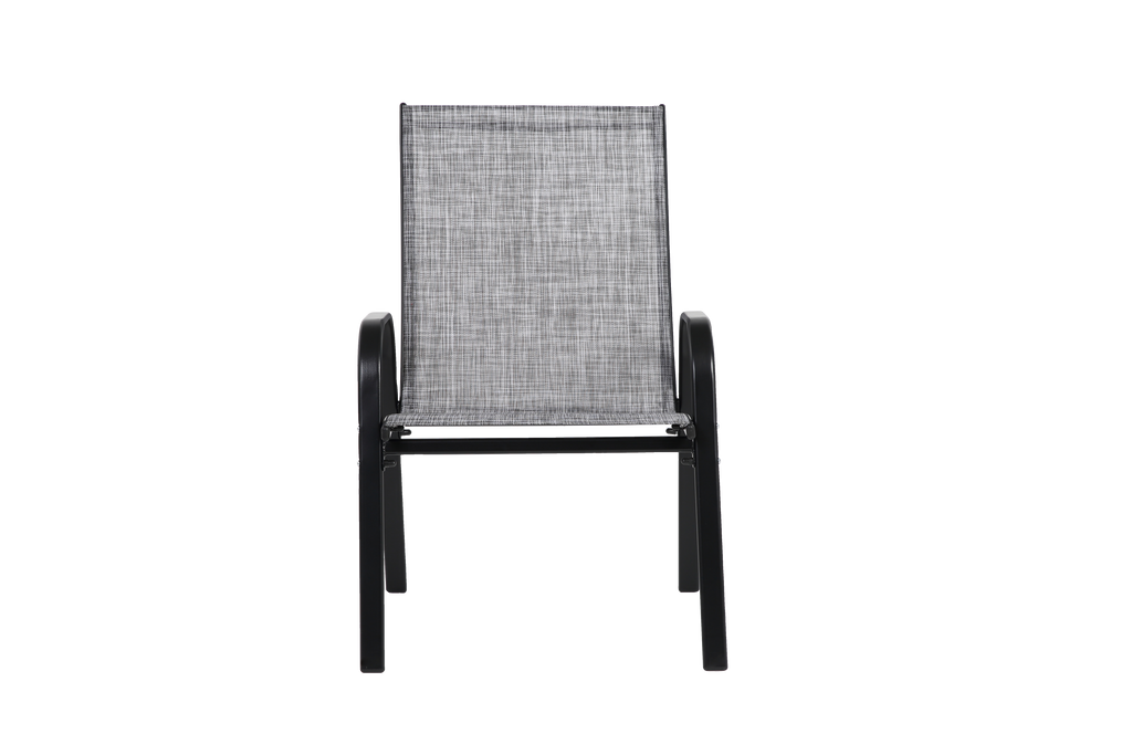 6 Piece Patio Chairs With Breathable Textilene Fabric