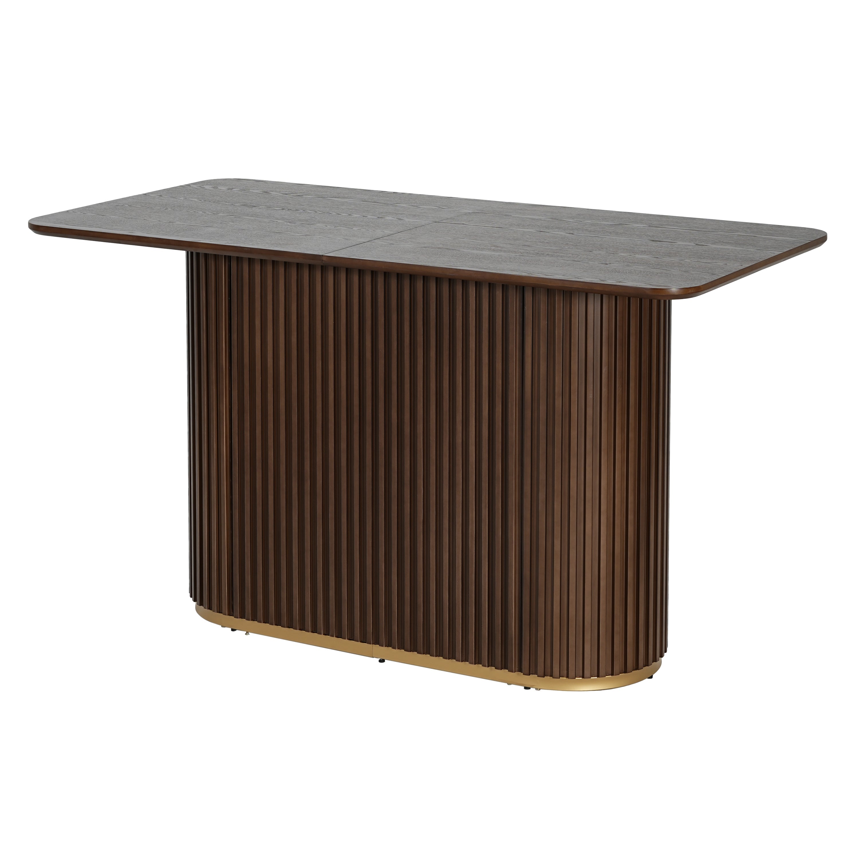 63"L Counter Table - Walnut