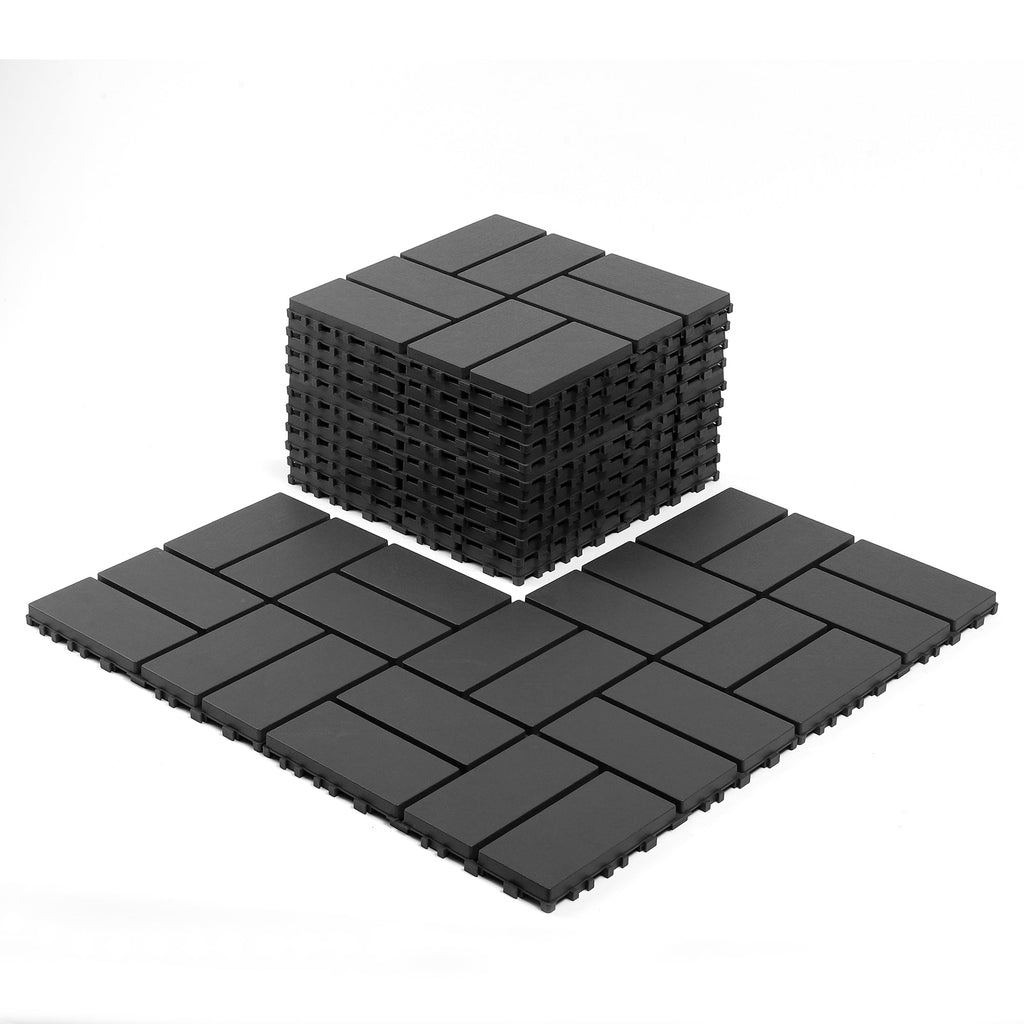 Plastic Interlocking Decking Tiles - Perfect for Any Outdoor Space