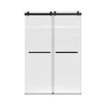 60"W x 75"H Double-Sliding Shower Door