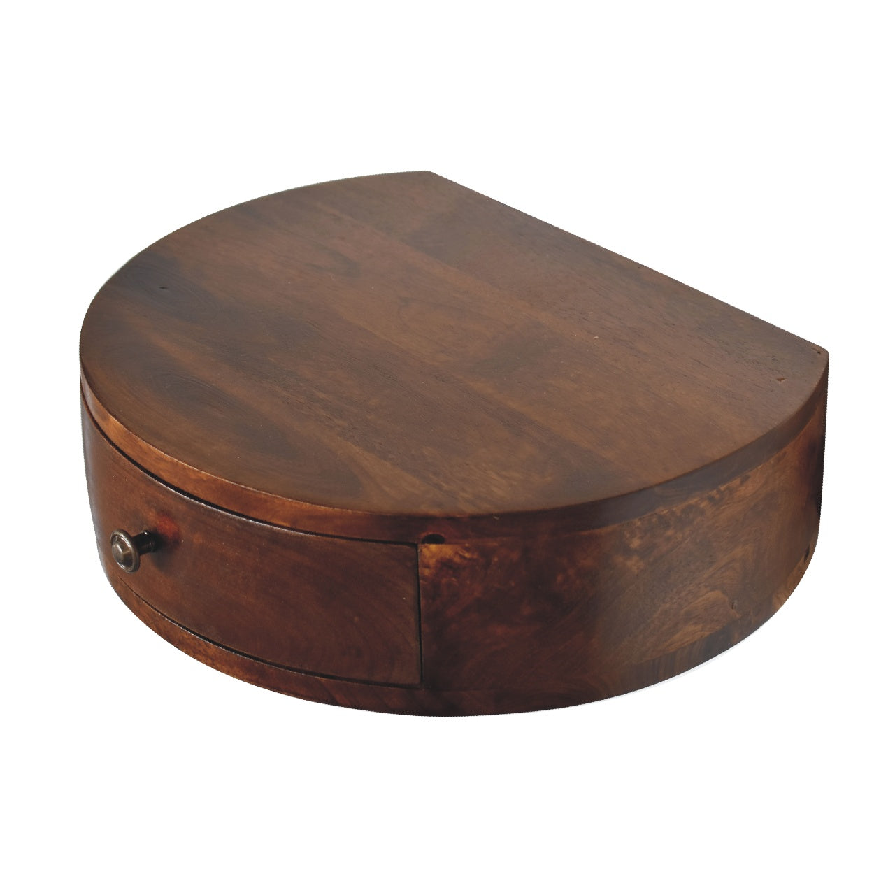 Solid Wood Lunar 1-Drawer Floating Nightstand