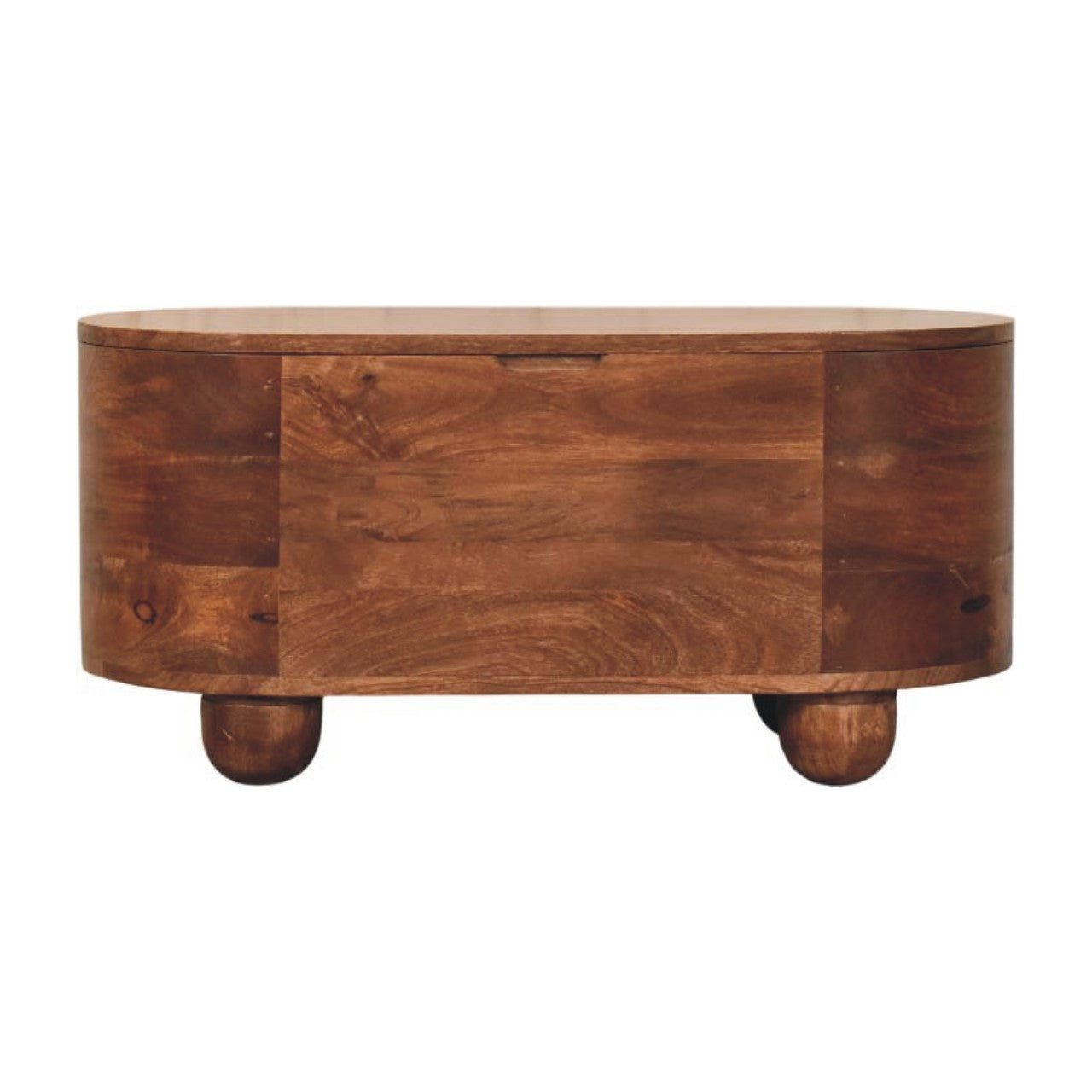 Solid Wood Curva Storage Trunk