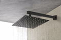 10 inch Wall Mount Rainfall Square Shower Head, Oil Rubbed Bronze