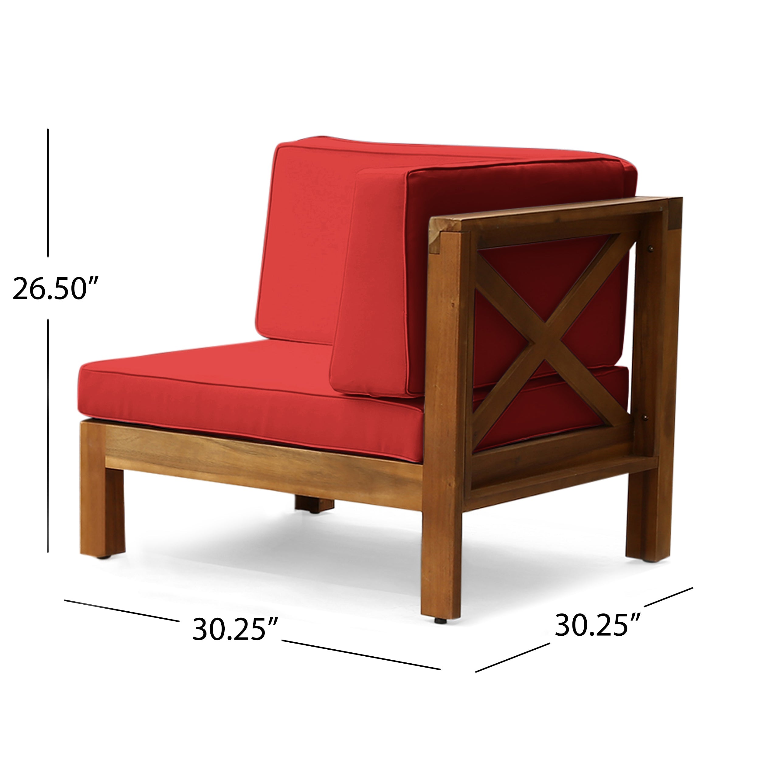 Brava X-Back Loveseat