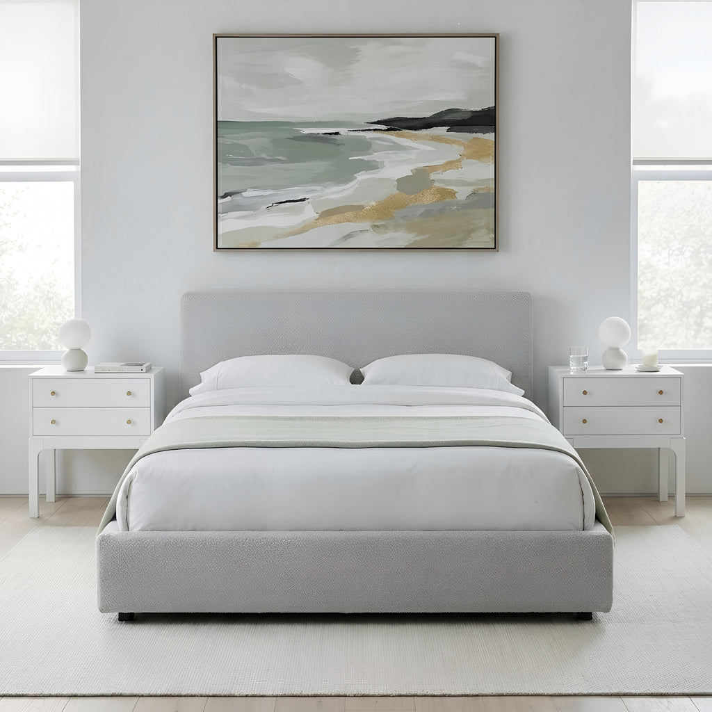 Alonso 2-Drawer Modern Nightstand