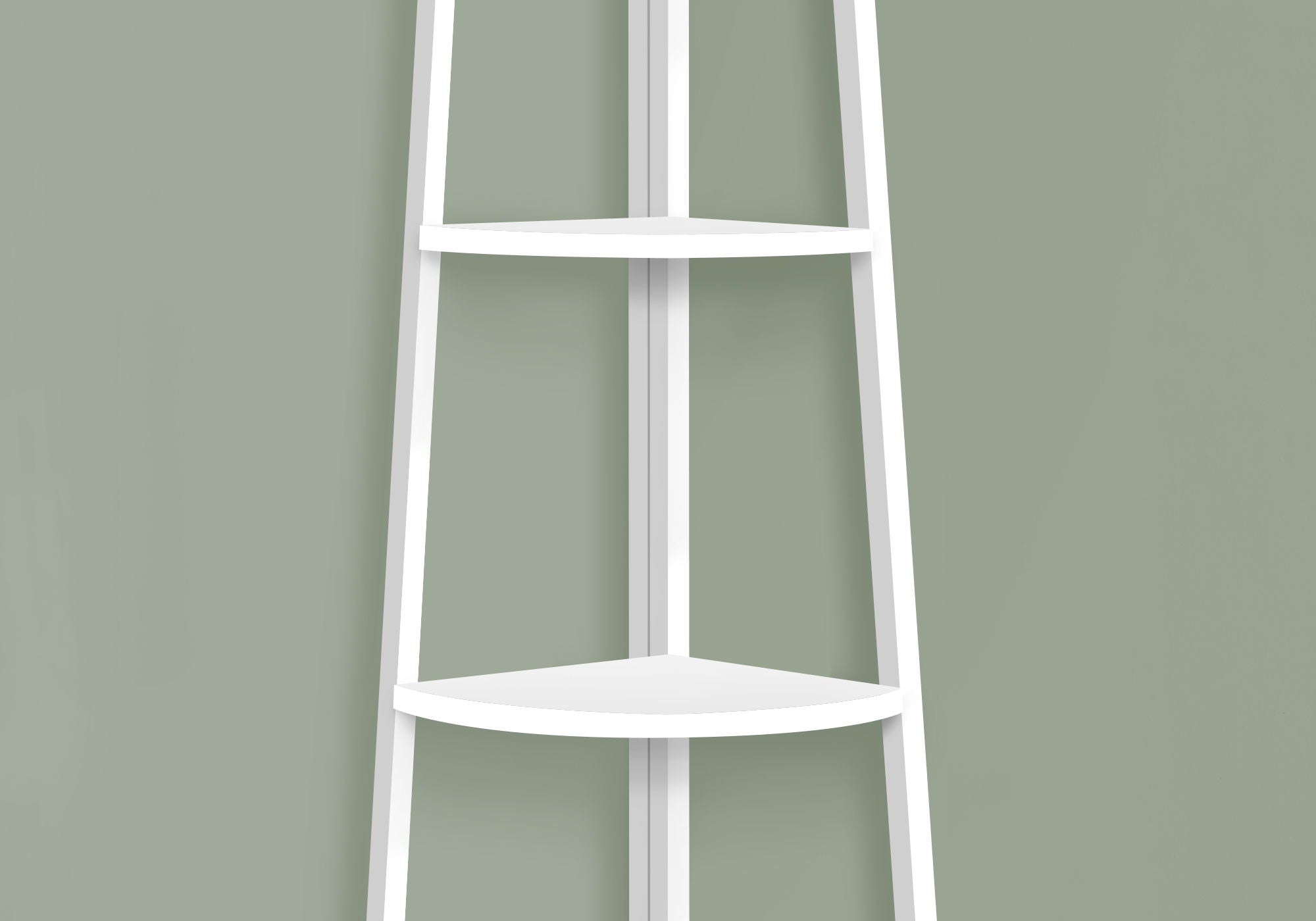 Bookshelf Etagere Corner 4 Tier Office Contemporary & Modern