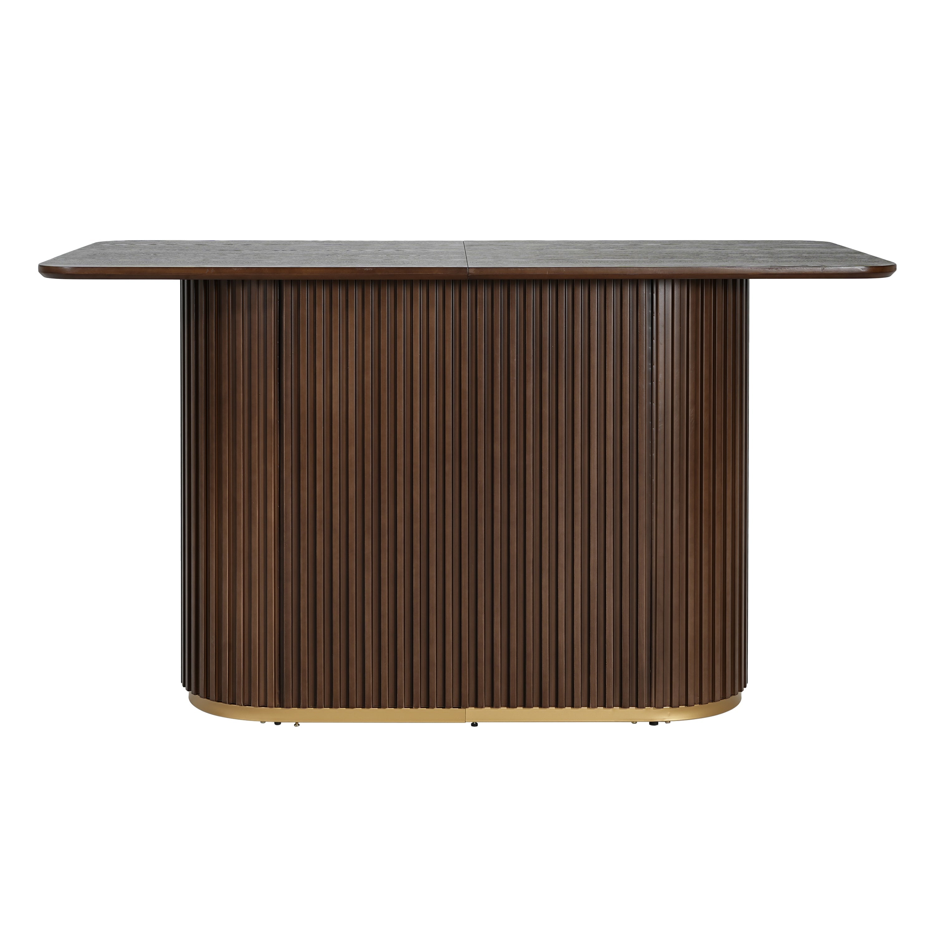 63"L Counter Table - Walnut
