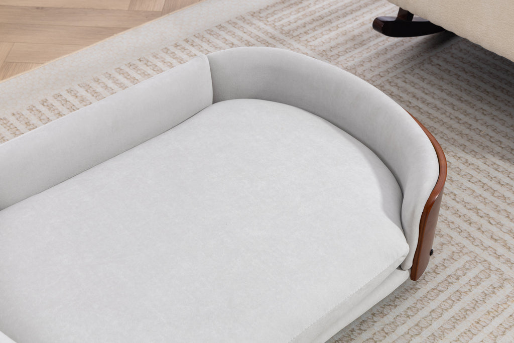 Scandinavian Style Elevated Dog Bed Pet Sofa