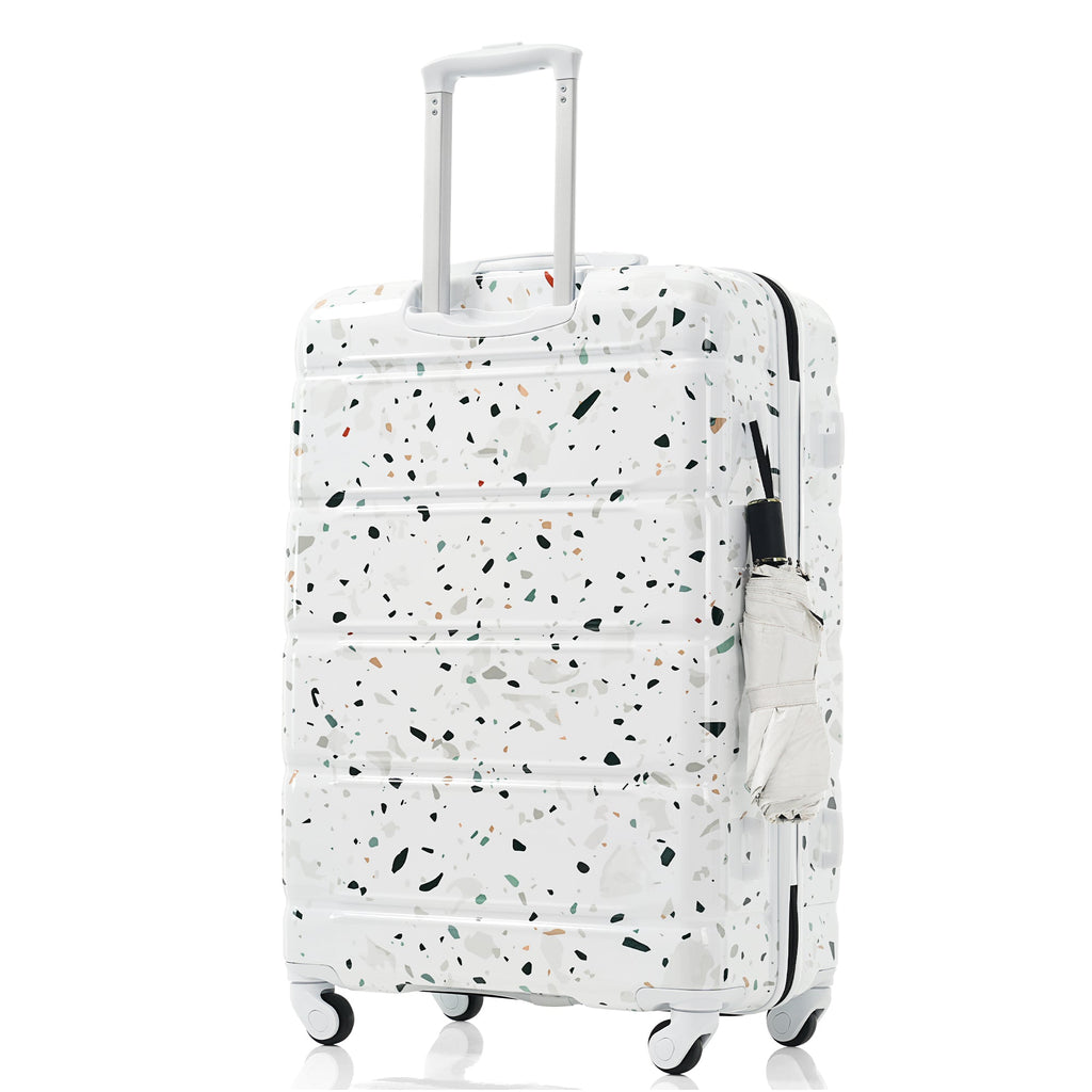 Luggage Set of 3 with USB Port and Spinner Wheels