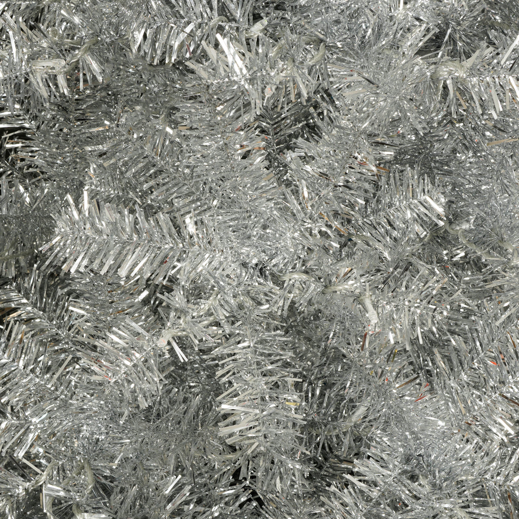 6FT Sliver Pre-Lit Artificial Christmas Tree