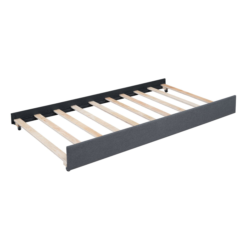 Upholstered Daybed, Sofa Bed Frame, No Box Spring Needed