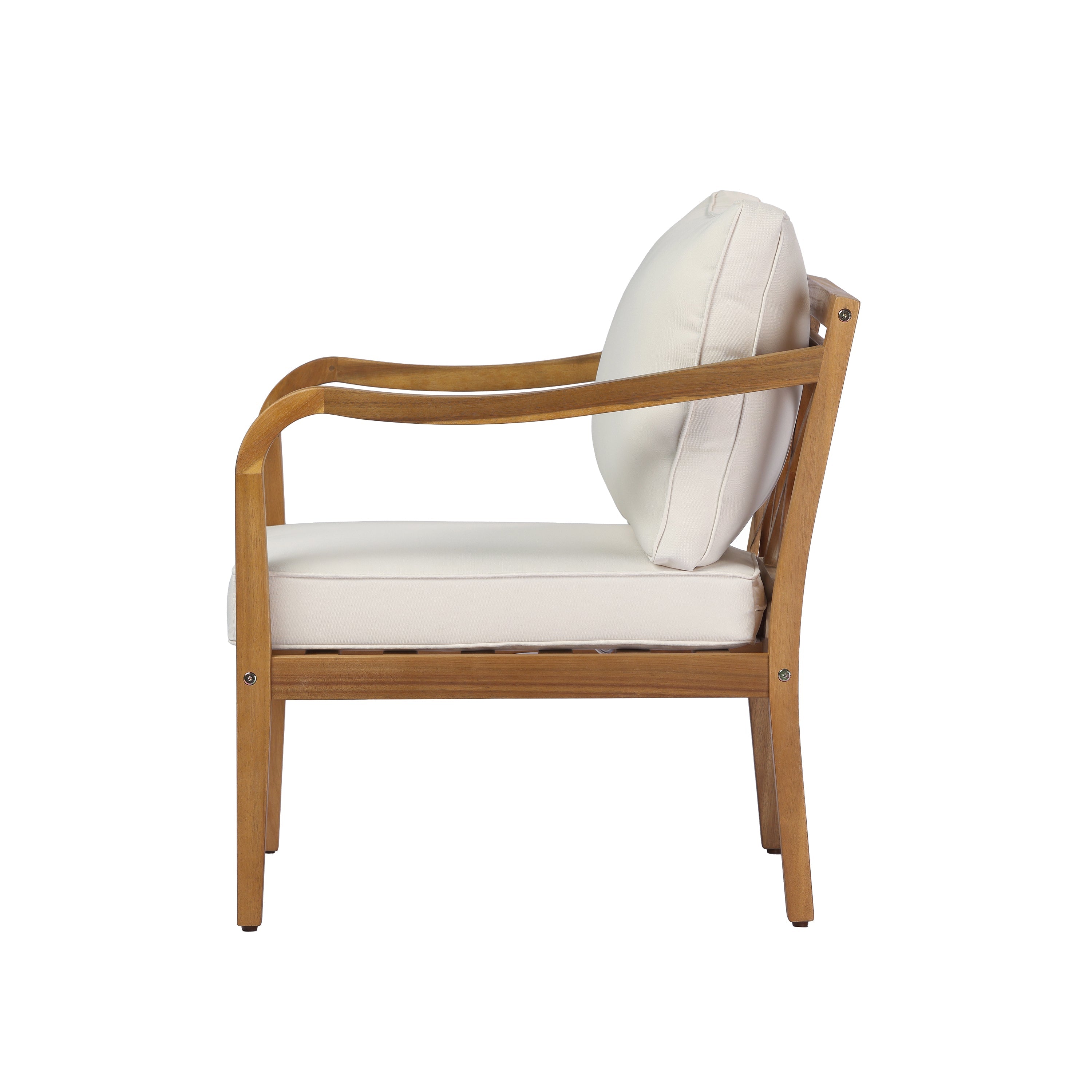 Acacia Wood Patio Furniture Club Chair