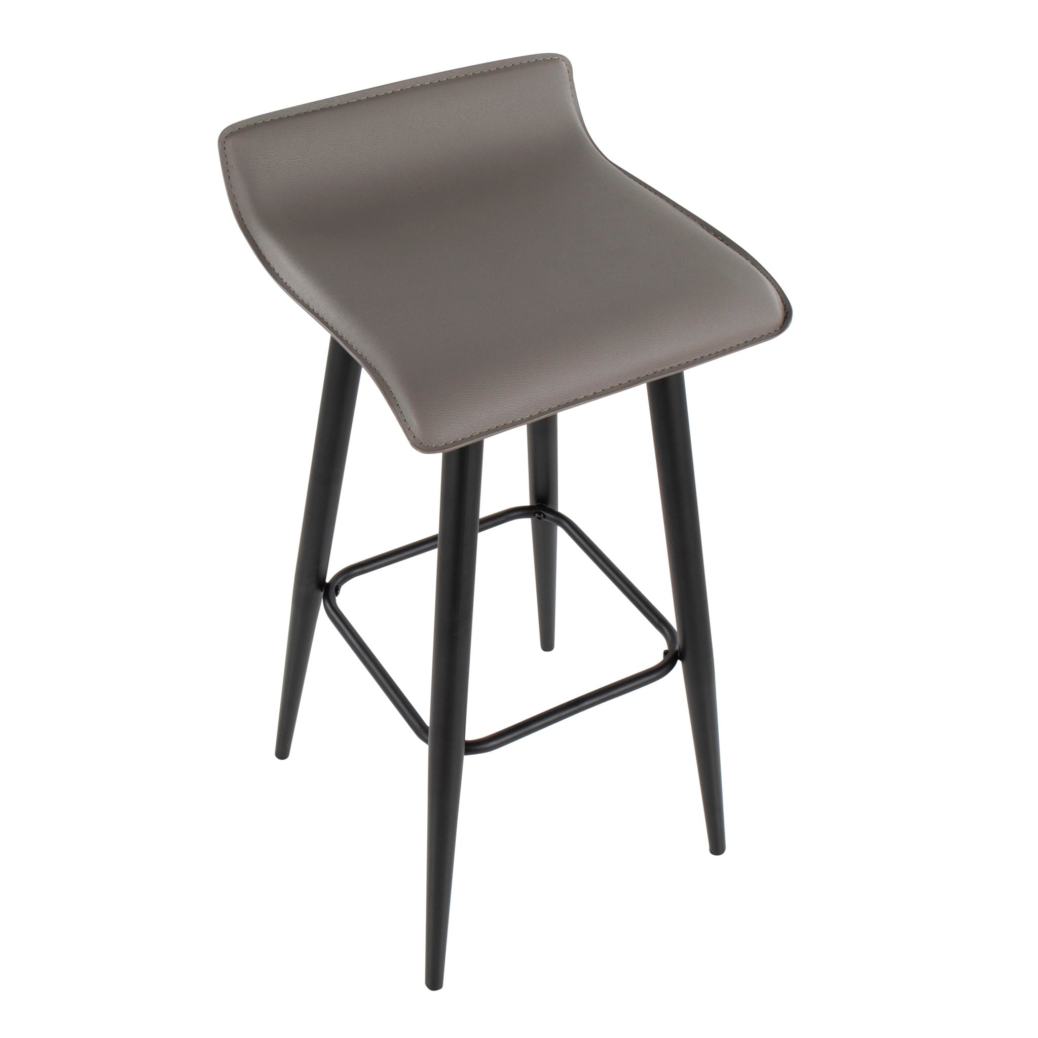 Ale - Contemporary Fixed Height Bar Stool (Set of 2)