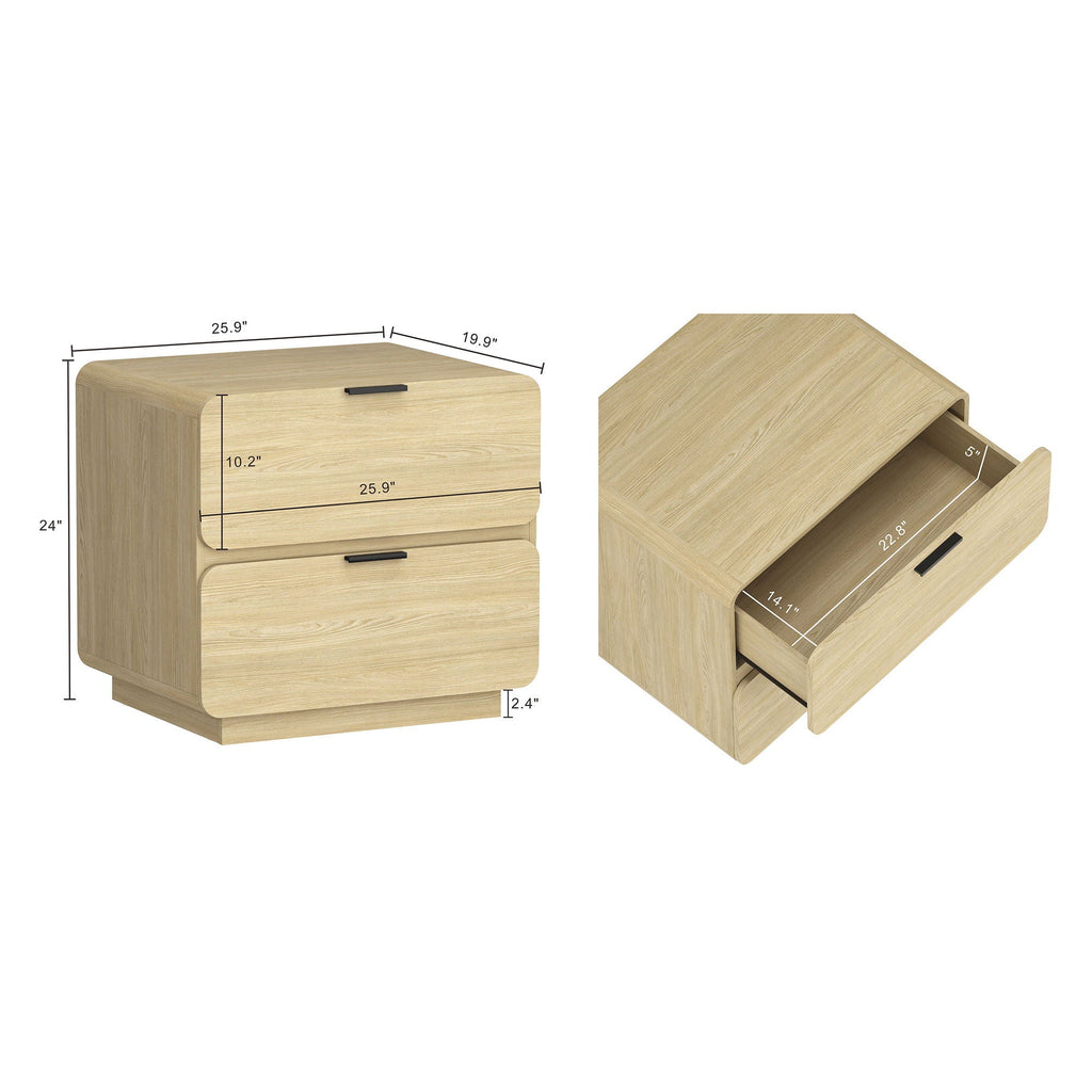 Chrystie - Modern Nightstand
