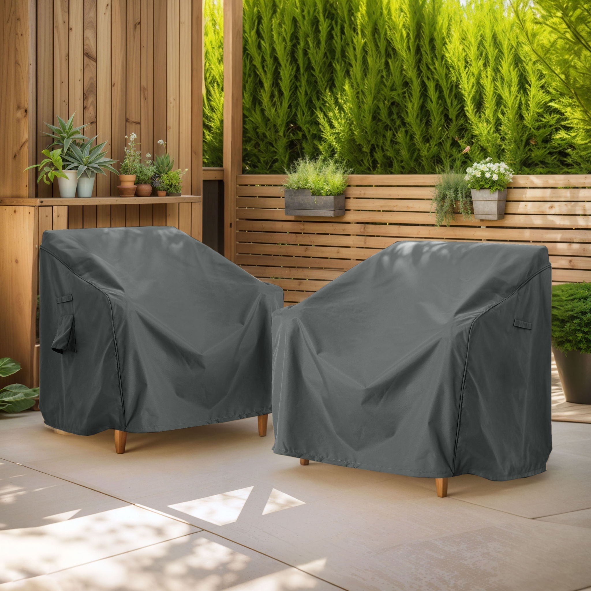 Shield Outdoor Patio Club Chair Cover
