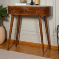 Solid Wood Albion Console, 1 Drawer, Chestnut