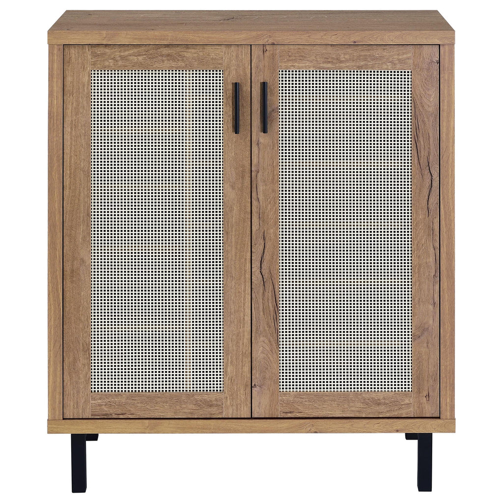 Stagg - 2 Door Shoe Storage Cabinet - Natural