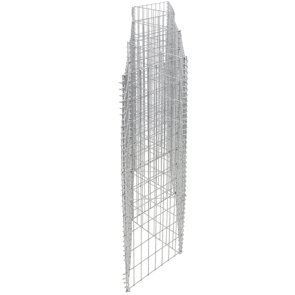 Galvanized Steel Tall Gabion Basket with Multiple Compartments