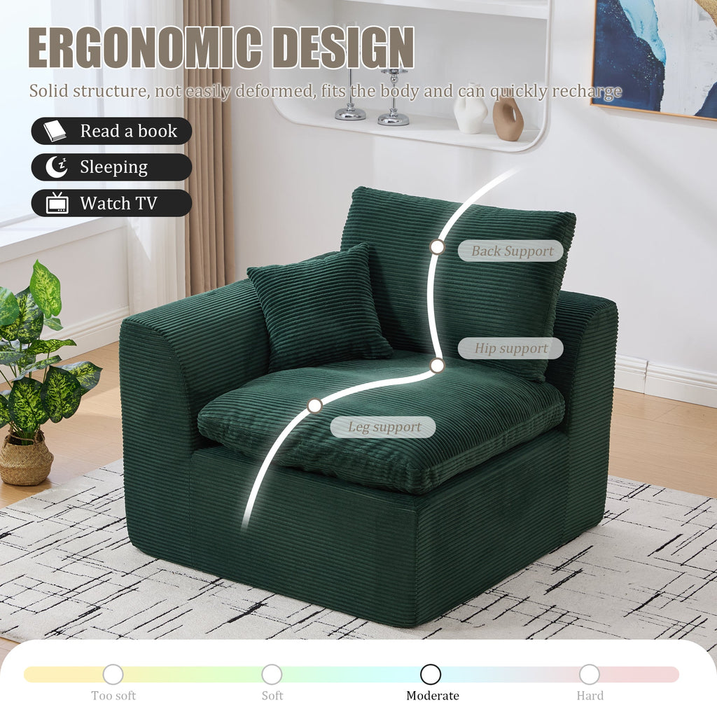 United We Win Modular Sectional Sofa - Comfy Cloud Design