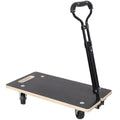 Heavy Duty Wooden Rectangle Moving Dolly