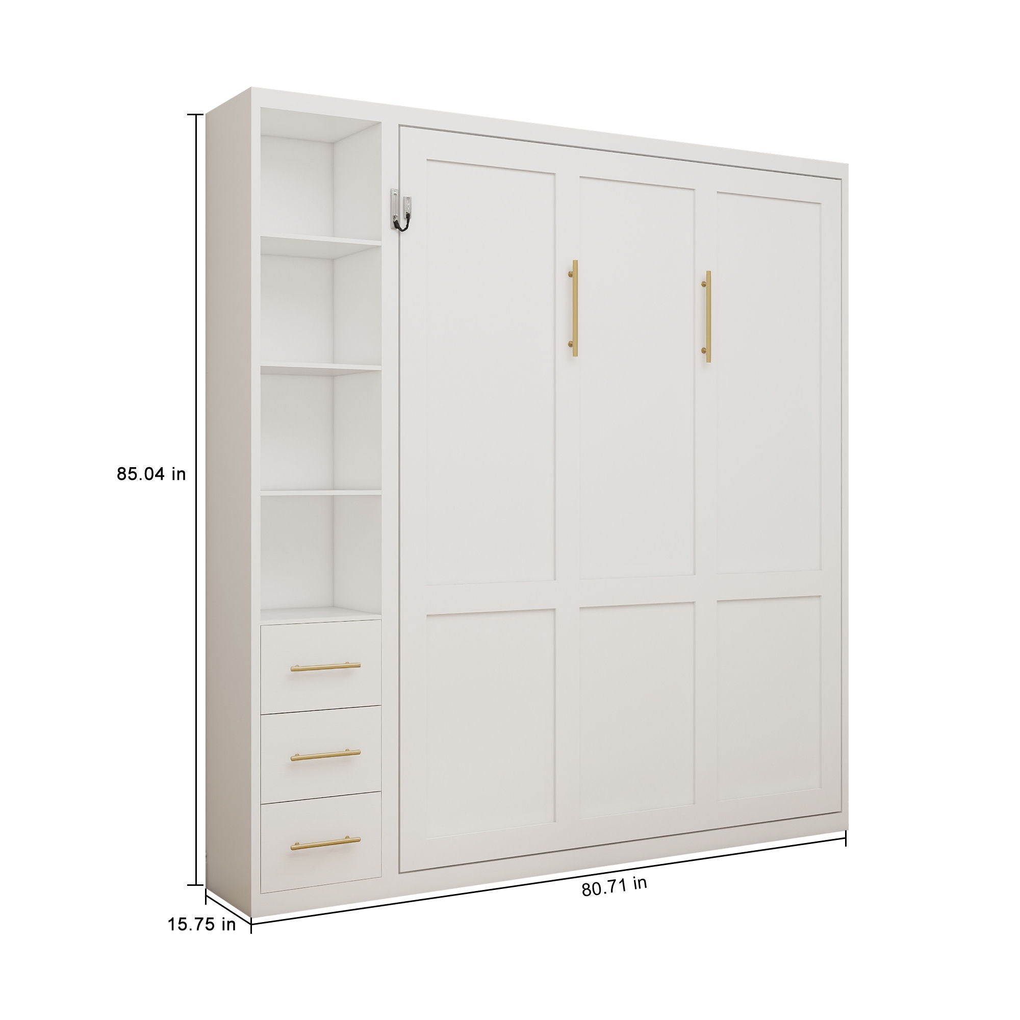 Folding Vertical Murphy Wall Bed