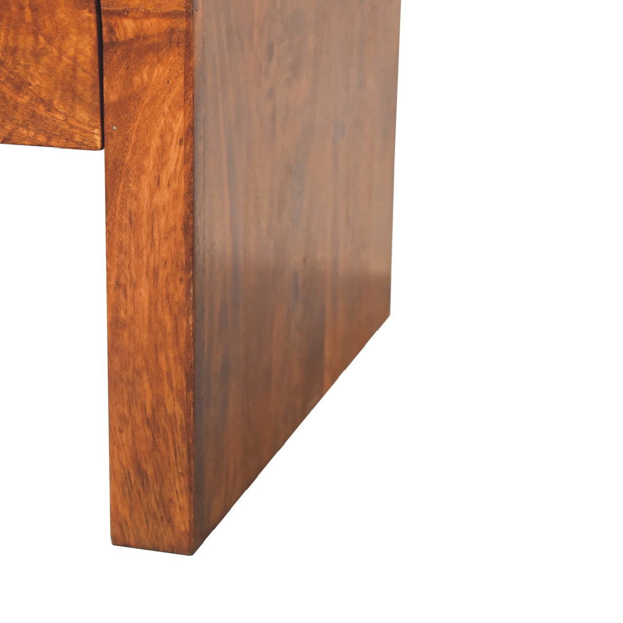 Solid Wood Darcy Coffee Table, 2-Drawers, Chestnut