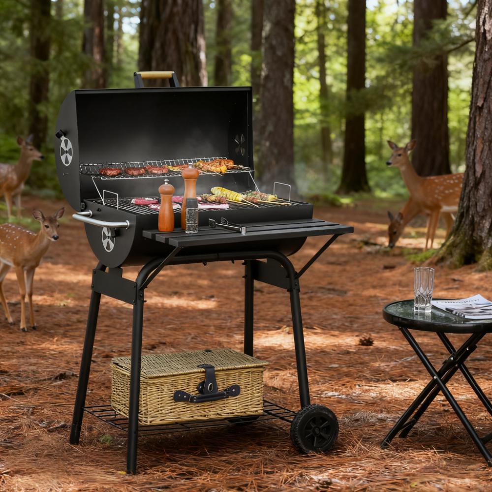 30" Portable Charcoal BBQ Grill