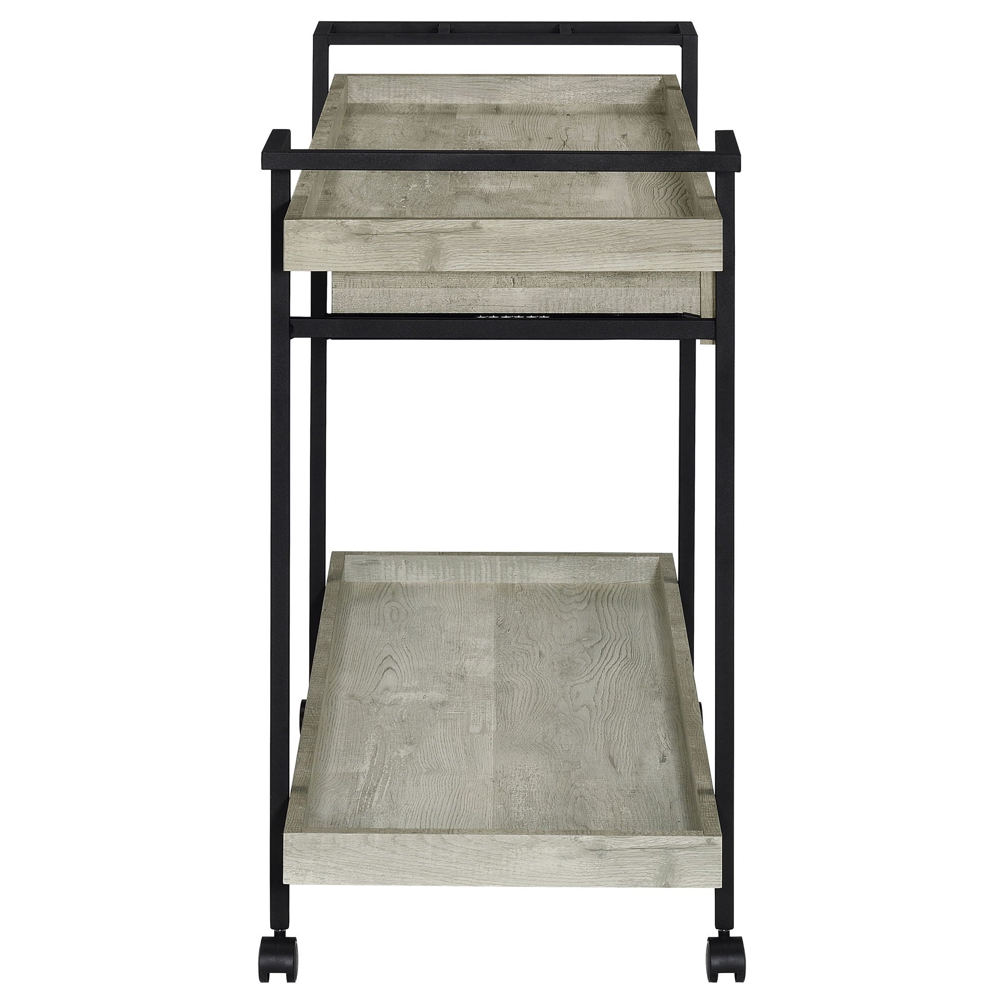 Begonia - 1 Drawer Cart - Driftwood