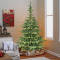 6ft Pre-Lit Christmas Tree with 300 Warm White Lights
