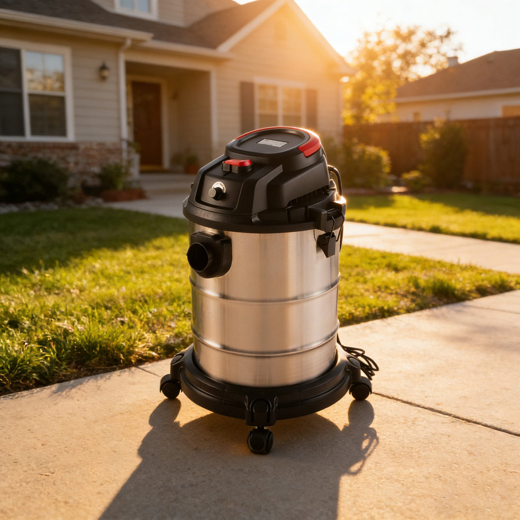 Wet Dry Vac, 8 Gallon, 6 Peak HP, 3 in 1 Shop Vacuum
