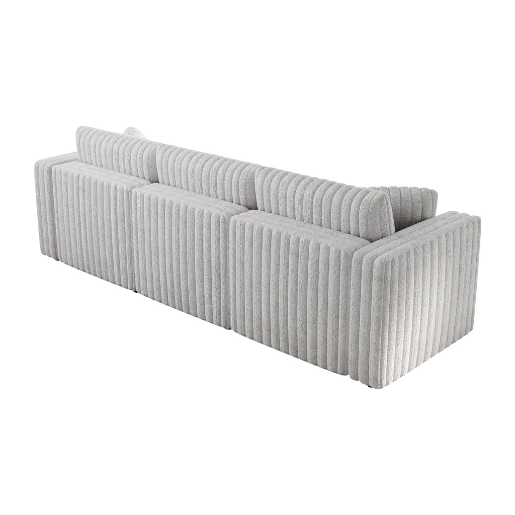 106.3" Soft Modular 3-Person Sofa