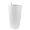 Tall Planters Set With Water Level Monitor And Auto Watering