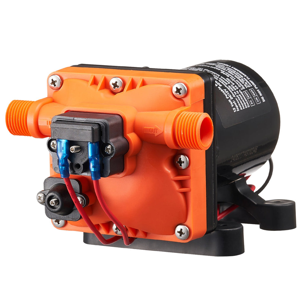 12V Diaphragm Water Pump, 3 GPM (11.36 L/min)
