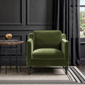 Josephine 33" Upholstered Accent Chair, Olive